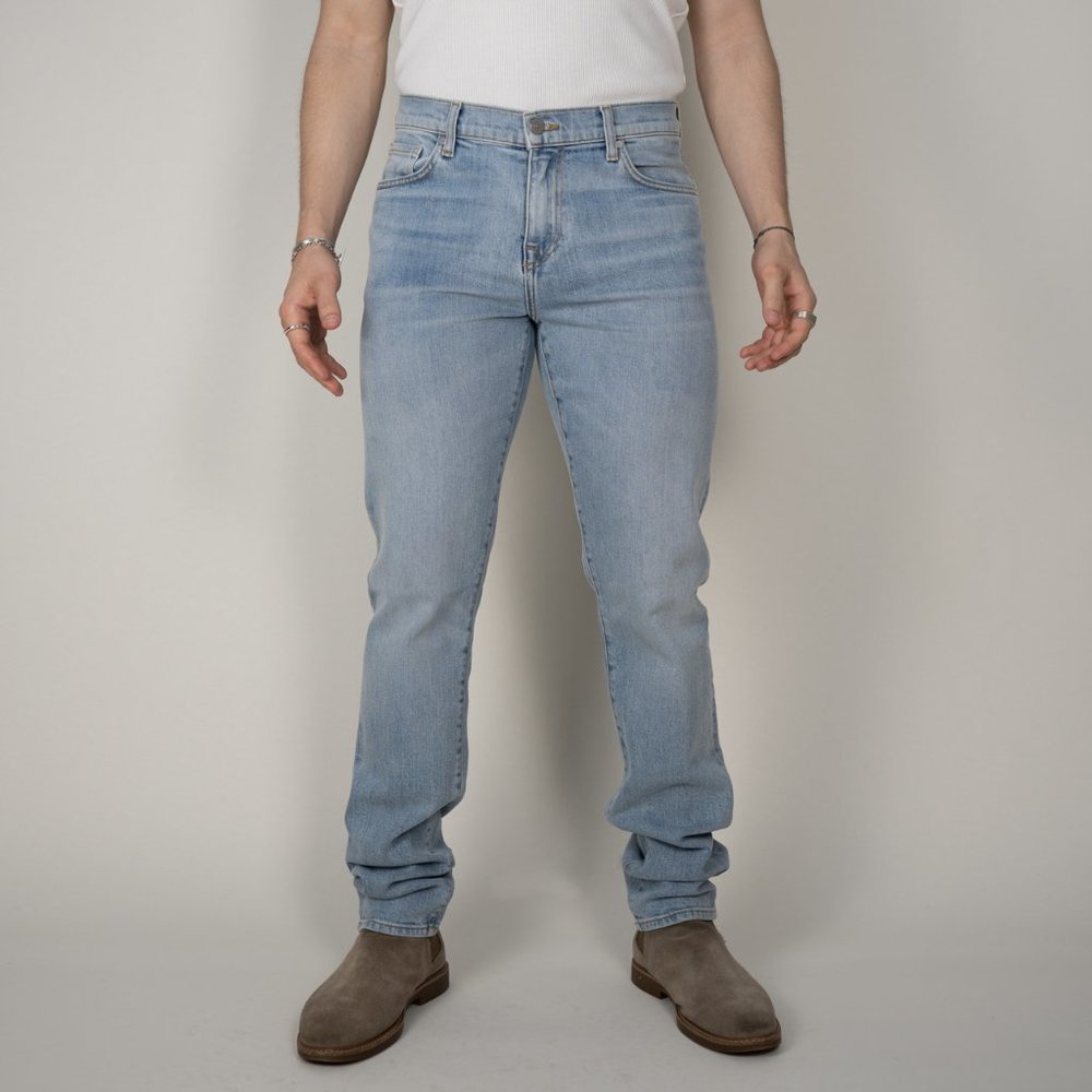 BLDWN Modern Slim Jeans in Light Blue Wash 30x34